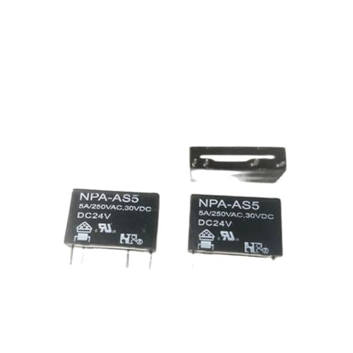 Relé NPA-AS5 con paso estrecho de 5.08mm y bobina eficiente 12VDC