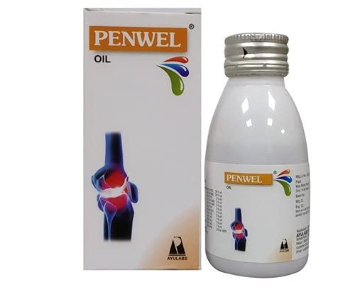 Penwel Oil (60 ml) | Ayurvedic Pain Relief Oil for Joint, Back, Knee, Shoulder and Muscular Pain | Pack of 4 (B09CNM92K8) Amazon Price History, Amazon Price Tracker