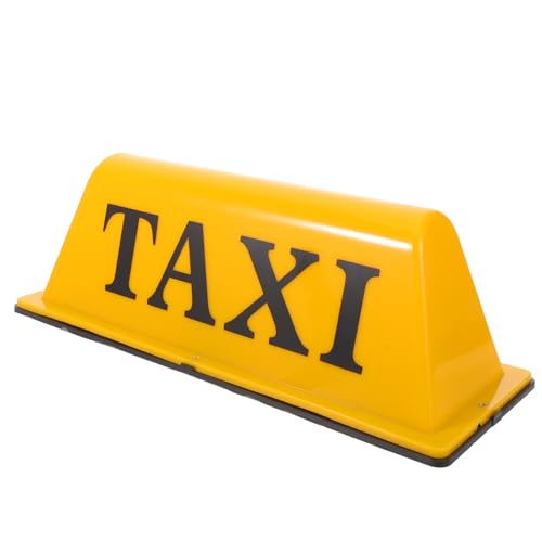 Lámpara de techo para taxi magnética y amarilla con luz LED resistente al agua