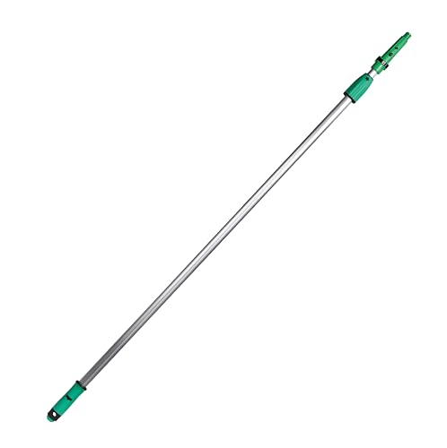 Unger Ez120 Optiloc perche télescopique aluminium pour nettoyage de vitrage et vitrine