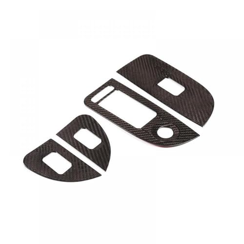 Garniture d'interrupteur de fenêtre en carbone pour le look sport de votre Giulia