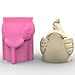QIXIAMO Flowerpot Molds Silicone Candle Holder Mould Rooster Shape Vase Molds Easy to Use Silicone for Crafting Item