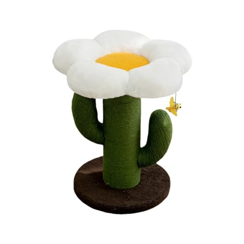 cat Tree, Klettergerüst Flower Plum for Katzen, ideal for große Katzen, mit integriertem Nest und Baum sowie Sisalkrallen.,for Kittens(A)