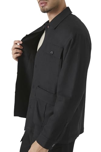 Forever 21 Men's Long-Sleeve Cargo Shacket2