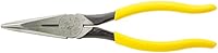 Vista 7 de Klein Tools D203-8NCR Pinza de punta larga con corte lateral para pelar/engarrotar, endurecida por inducción y más pesada para mayor potencia