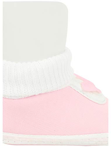 Image of Neska Moda 0 To 6 Months Baby Boys & Girls Cotton Butterfly Slip On Baby Booties