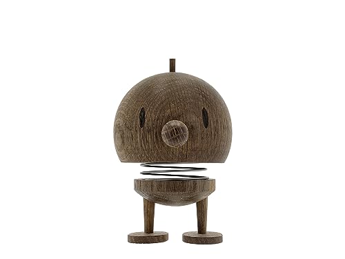 Hoptimist Wooden Bumble, Shaking Figure, Scandinavian Decoration for Living Room Office, Hallway, Bathroom, Super Gift