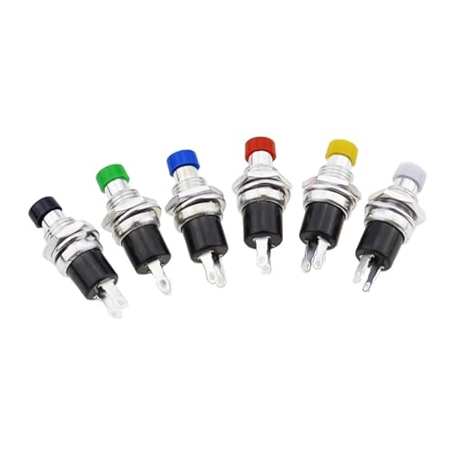Interrupteur bouton-poussoir PBS-110 7mm vert pour micro-circuit et modélisme - 3