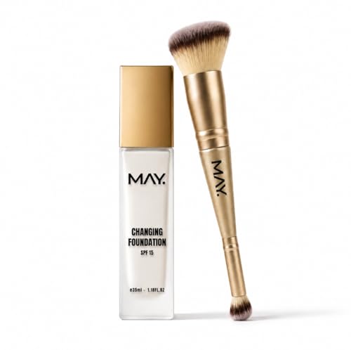 May Cosmetics Changing Foundation 35 ml inklusive 2-in-1 Brush