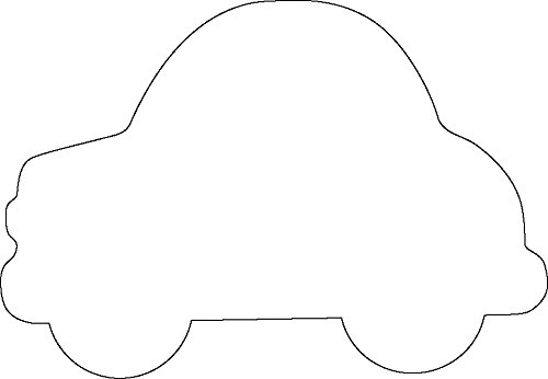 50 Sheets Car Sticky Notepad 3in White Cute Self Stick Transportation Classroom Note Back to School Lunch Notes Bulletin Board Décor Gifts Tags