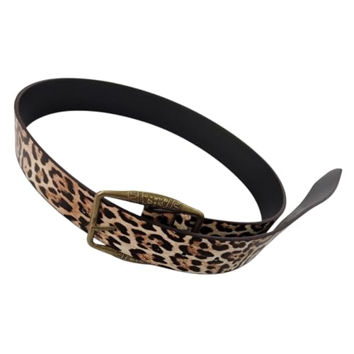 Versatiles Leopards Print Waist Belt Casual Business Waist Belt Durability Belt For Stylish Outfits