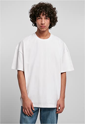 Urban Classics Muy Resistente Camiseta, White, L para Hombre