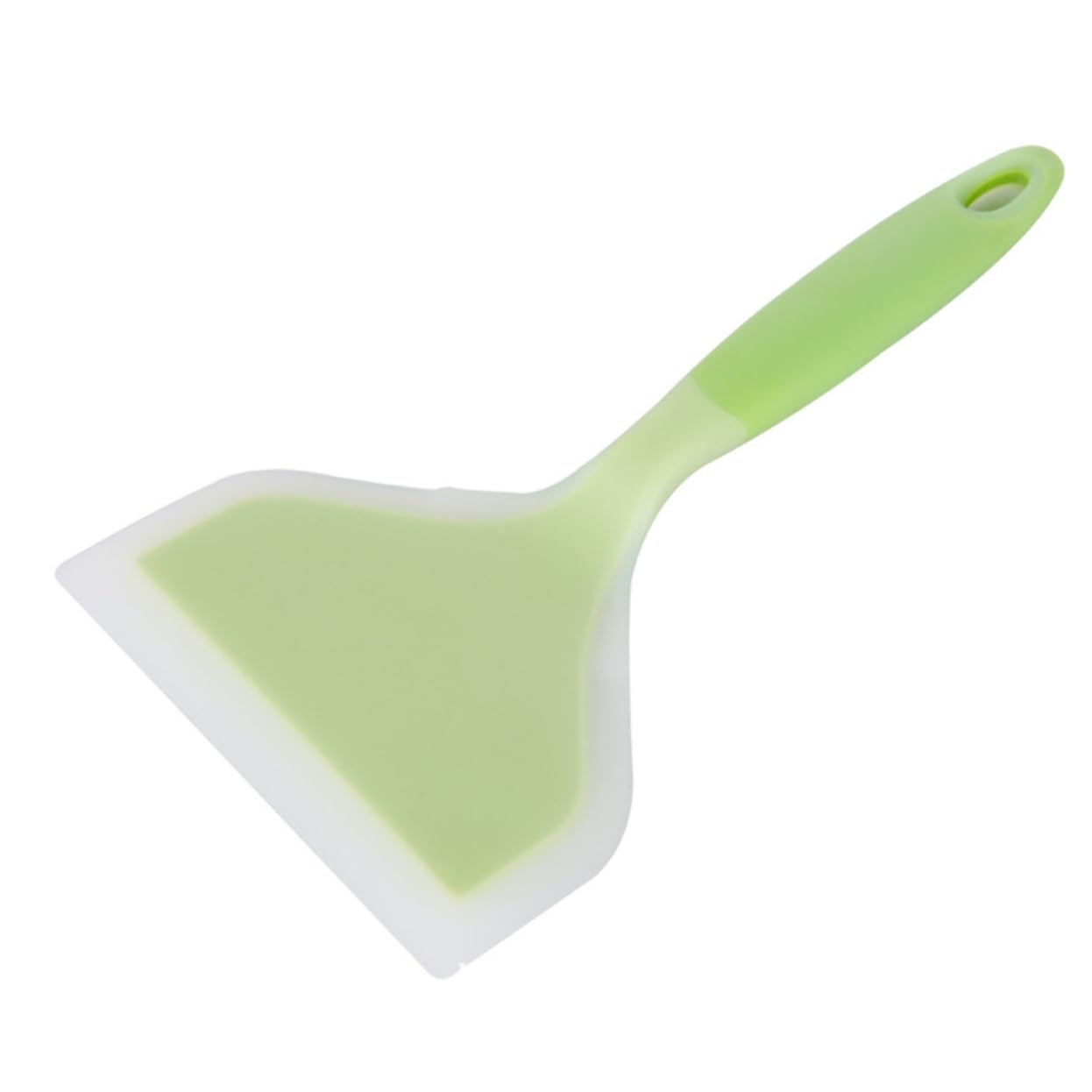 GRIRIW Non-stick Silicone Spatula for Frying Pans Heat Resistant Pan Turner Dishwasher Safe