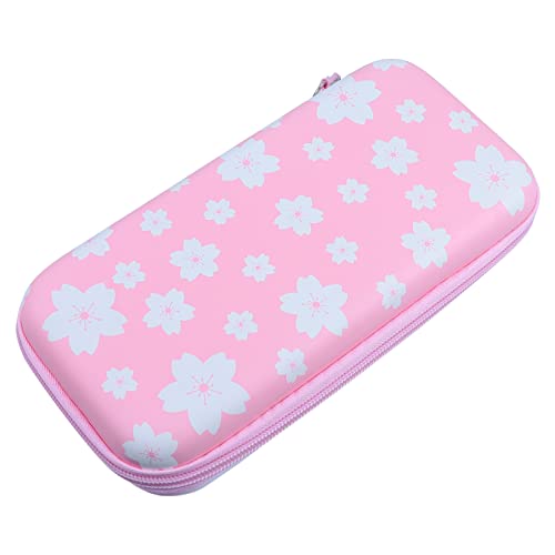 CIYODO Game Console Carry Case Compatible with Shoulder Handheld Bag with Organizer for Multiple Games Detachable Strap Mesh Storage for Cables Accessories