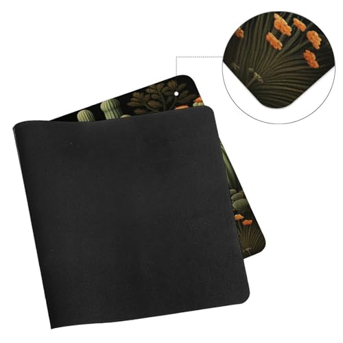 Green Cactus Desk Pad impermeable y antideslizante para oficina miniatura 7