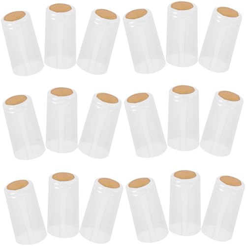 GRIRIW Wine Stoppers for Bottles Heat Shrink Wine Capsules Bottle Seals Heat Shrink Wrap