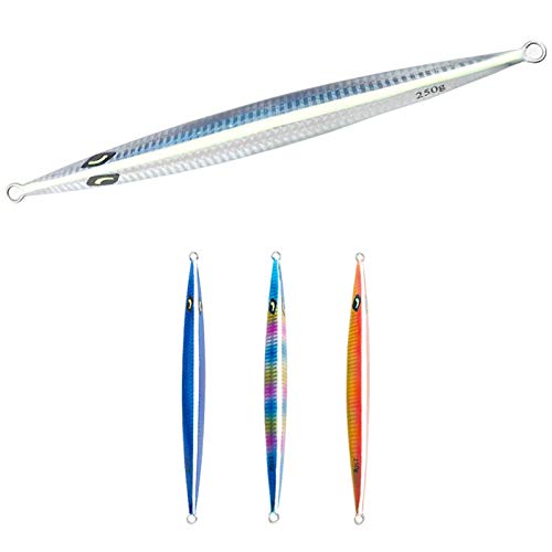 Isca falsa, 150/200/250/300 g isca falsa de peixe de metal biônico isca de pesca marítima acessórios