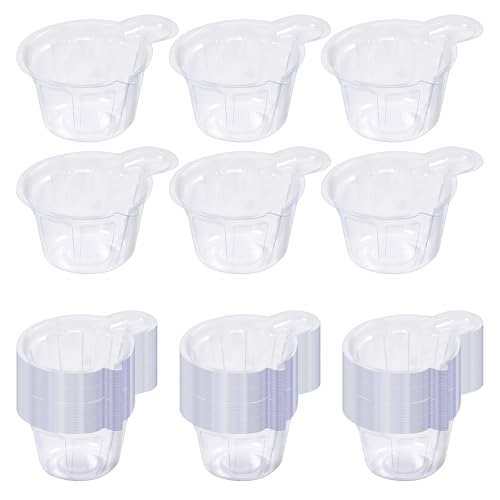 100Pcs 40ml Disposable Plastic Resin Mixing Cups Multipurpose Dispensing Cup