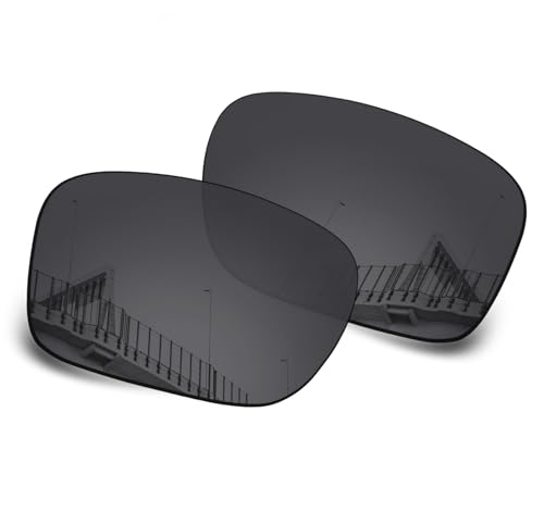 Well-aimed Replacement Lenses Compatible with Blenders Black Tundra Sunglasses - Black Polarized