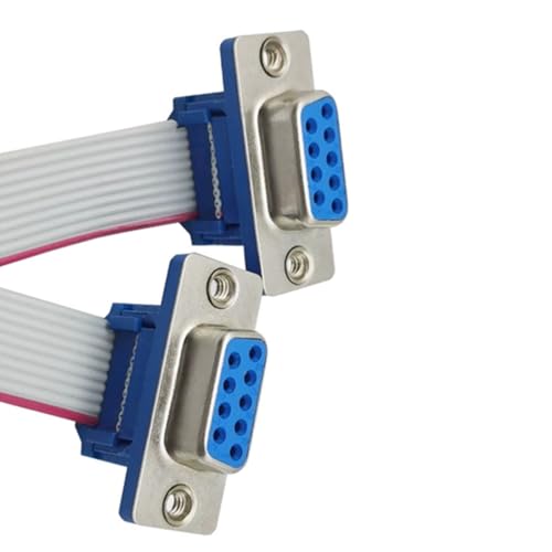 10 piezas conector D-SUB DB9 hembra para cable plano miniatura 3