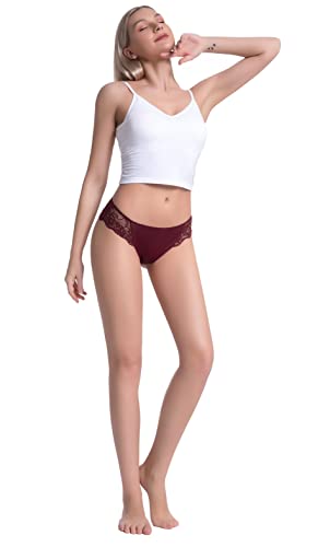 Cheeky Lace Hipster Panties for Women, Sexy Women's Underwear Tanga, Multipacks4