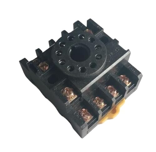 Relé electromagnético MK2P-I AC 220V con base de 8 pines de conexión 5