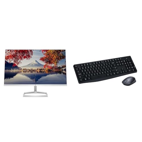 Image of HP M24f 23.8-Inch(60.45cm) Eye Safe Certified Full HD 1920 x 1080 Pixels IPS 3-Sided Micro-Edge LED