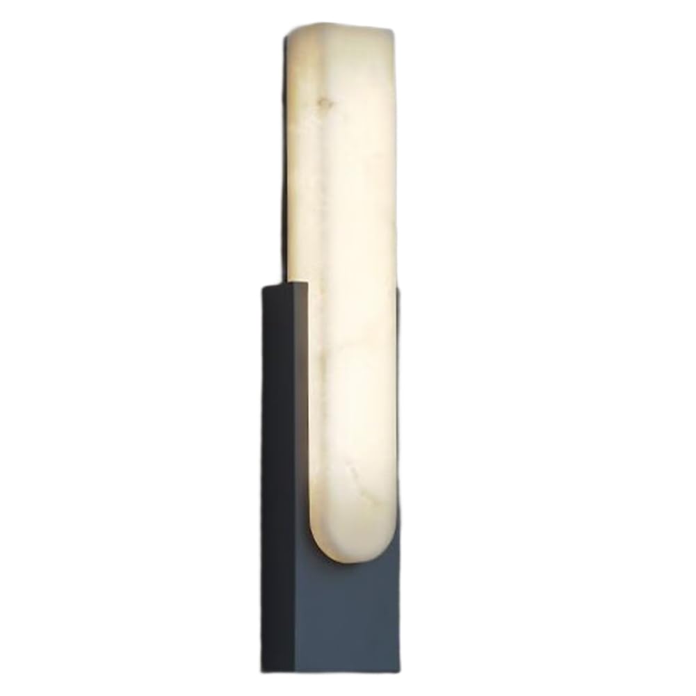 IJSDNVJNDX Indoor Home Decor Light- Nordic Imitation Marble Wall Lamp for Living Room Bedroom Bedside Aisle Balcony Simple Luxury Style