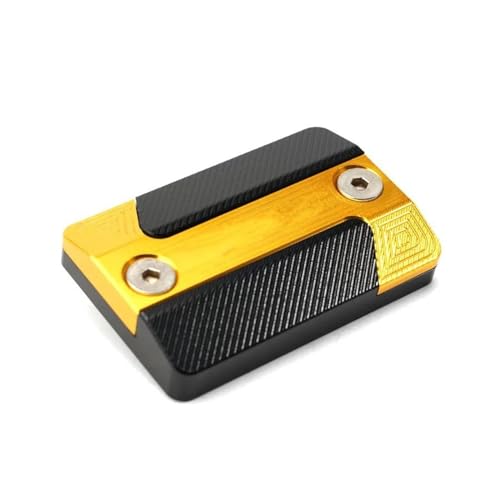 Tapa de aceite de freno delantero dorada con acabado premium para scooter PCX