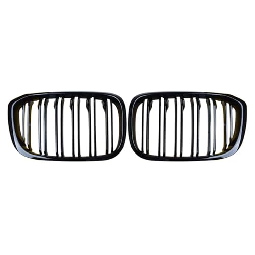 Parrilla delantera doble en negro brillante para X3 G01 G08 2018-2020