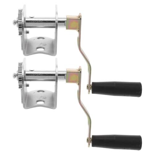 VINTORKY 2Pcs Volleyball Net Tensioner Ratchet Heavy Duty Tool for Quick Setup and Optimal Tightness Compatible with Badminton and Volleyball Poles for Outdoor Sports