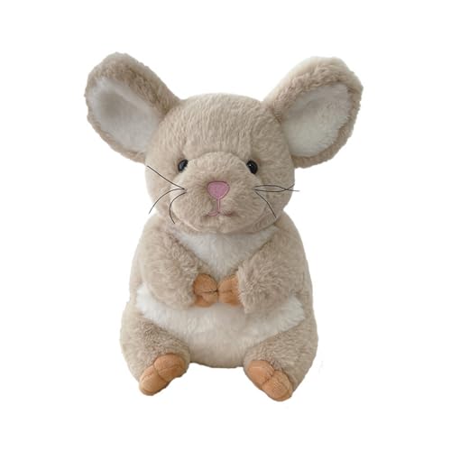 Simulation Chinchillas - Almohada de peluche suave para decoración de dormitorio, regalo para aliviar el estrés