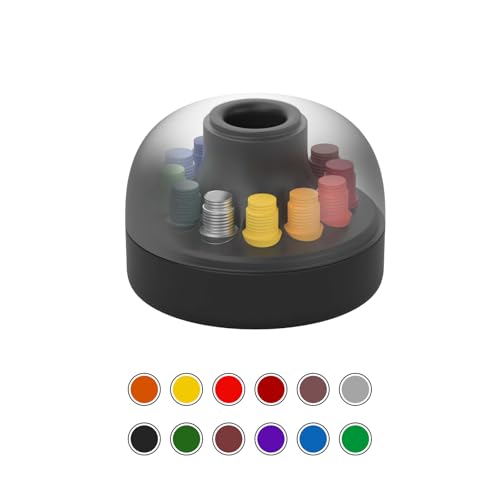 HOZO NeoStand Colorido Portalápices, incluye 12 puntas de colores intercambiables y base de borrador, accesorio perfecto para NeoPencil, elegante y funcional organizador de escritorio