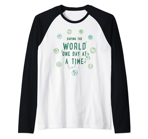 T-shirt Marvel Earth Day vêtement de baseball graphique manches raglan imprimé