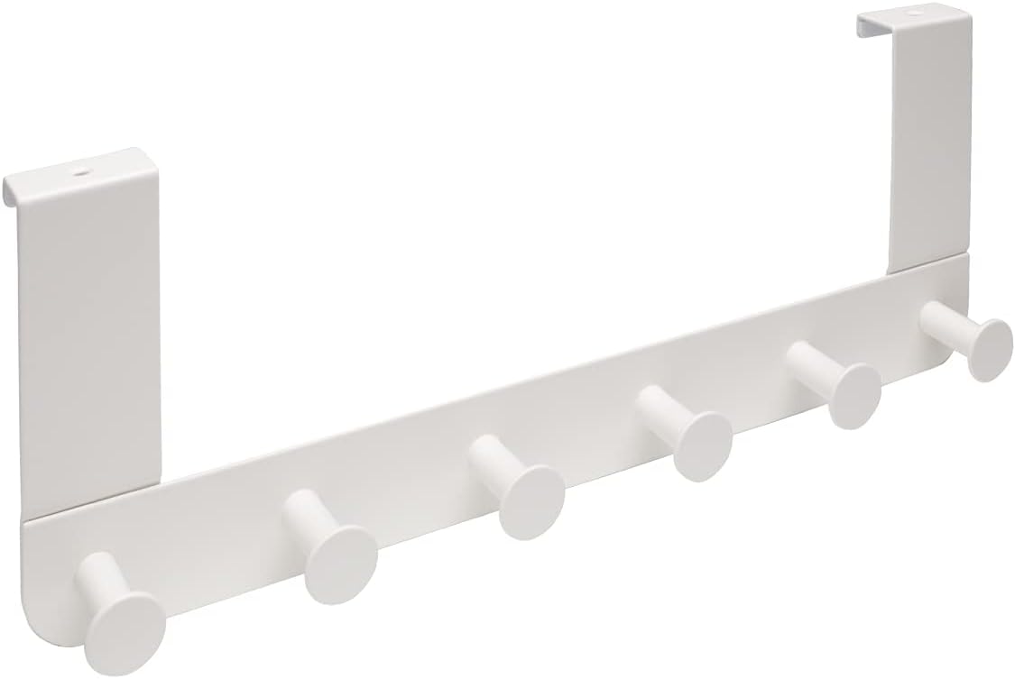 Ikea Enudden Contemporary Hanger for Door, White - Pack of 1,37 x 6 x 5 cm