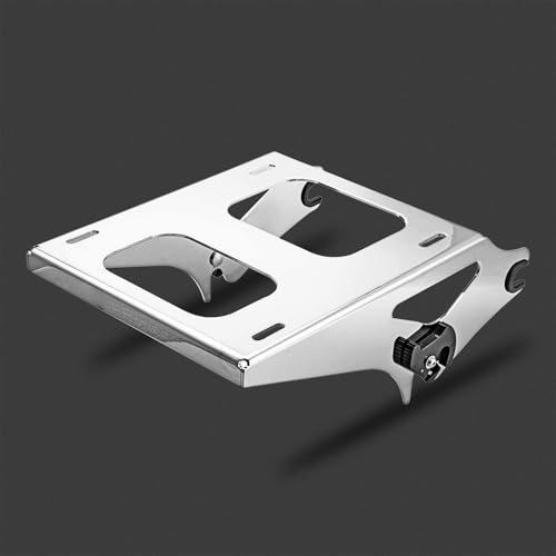 WeiSen Two-Up Tour Pack Pak Mount Gepäckträger Quick-Detach Kompatibel mit Harley Davidson Touring Street Glide/Electra Glide/Road Glide/Road King 2014-2022