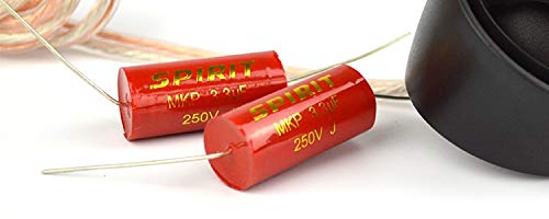 Davitu 10PCS Capacitor treble fever Promise MKP capacitor 3.3uf speaker car speaker crossover