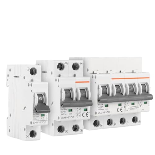 Mini disjoncteur DC 500V 32A EKM1-63DC interrupteur photovoltaïque pour coffret solaire