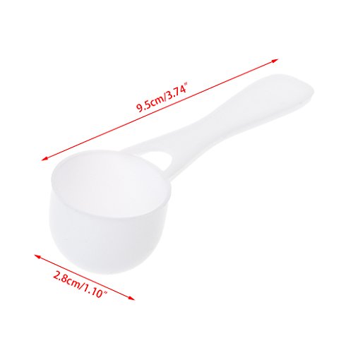 Cicitop Milk Powder Measuring Spoon,Long Handle Reusable Plastic Measuring Spoon Coffee Teaspoon Milk Powder Spoon Kitchen Spoons #TOP5