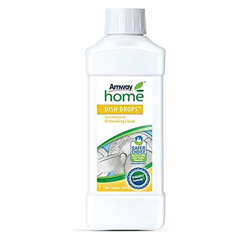 Amway Home Dish Drops Concentrated Dishwashing Liquid - 500 ml and women thin socks [free size] [Assorted Colors]-image-10
