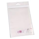 Tragen, wie es ist efco - 55 x 180 cm, Seide, Chiffon Schal aus Chiffon, weiß