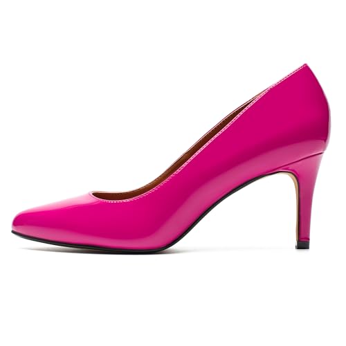 Image of Unisex Men's Women's Classic Mid Kitten Heel Pumps
