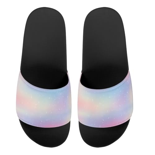 Howilath Novelty Pattern Summer Slide Slippers for Women Kids, Comfortable Soft Sole Non-Slip Slippers Slide Sandal2
