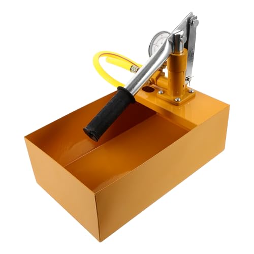 Anneome 25kg Pompe Essai De Pression Testeur Hydraulique Manuel Eau Avec Manomètre Kit Pompe Essai De Pression Hydraulique