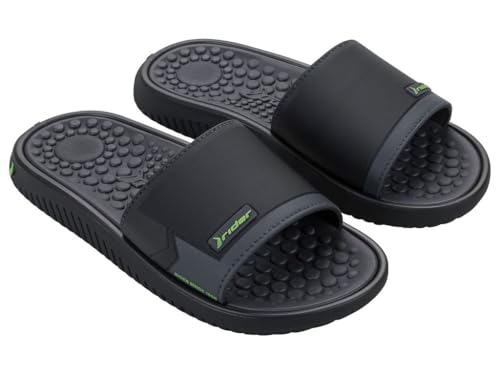 Chinelo Masculino Rider Pump II Slide Preto 41