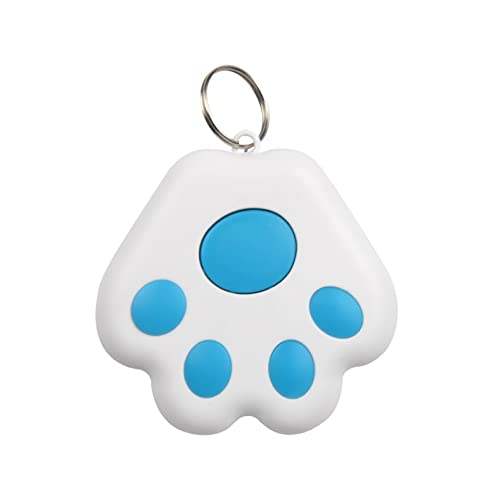 Mini Localizador de Seguimiento de Collar de Gato para Perros y GPS 5.0 Collar de Gato Antipérdida Inalámbrico para Mascotas Niños Llave Cartera de Equipaje Azul |.Perro GPS