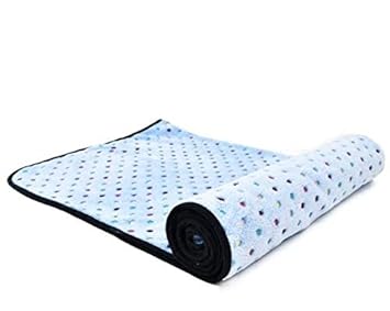 GlobalNiche? Blue, L, 5 Size for Large Dogs Winter Warm Waterproof Bed Pet Cushion Sleeping Bed Retriever Cage Mat Pet House Mat Outdoor Travel M