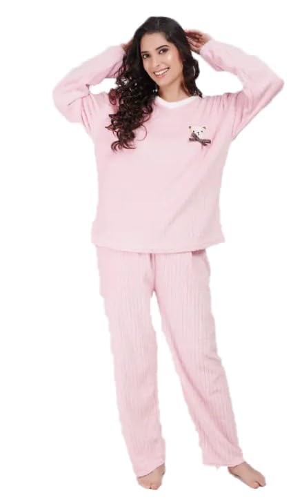 Stylish Winter Nightwear for Women – Warm Cotton Blend Night Suit-picture-35