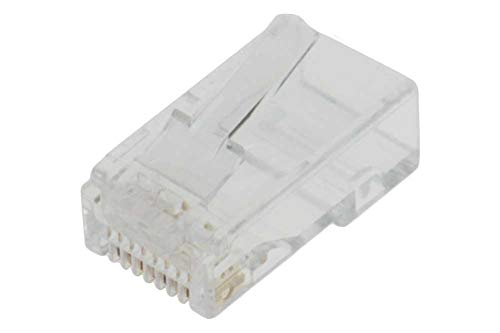 Sf Cable Rj45 Cat6 Connector With Inserter For Solid Cable - 20 Pack #TOP5