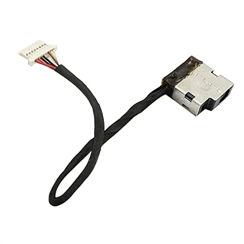 Conector de carga DC para HP 15-DA0010DS y modelos 15-DA repuesto de cable jack 3